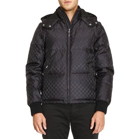 gucci men's gg nylon jacket|gucci monogram jacket men.